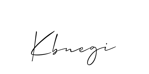 How to Draw Kbnegi signature style? Allison_Script is a latest design signature styles for name Kbnegi. Kbnegi signature style 2 images and pictures png