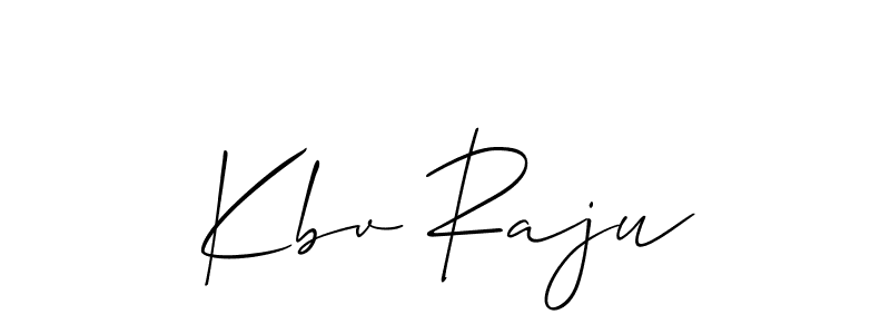 Make a short Kbv Raju signature style. Manage your documents anywhere anytime using Allison_Script. Create and add eSignatures, submit forms, share and send files easily. Kbv Raju signature style 2 images and pictures png