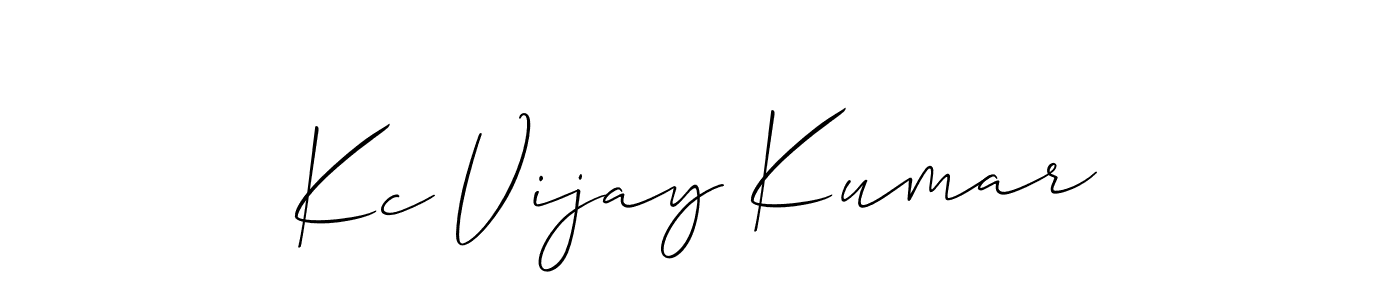 See photos of Kc Vijay Kumar official signature by Spectra . Check more albums & portfolios. Read reviews & check more about Allison_Script font. Kc Vijay Kumar signature style 2 images and pictures png