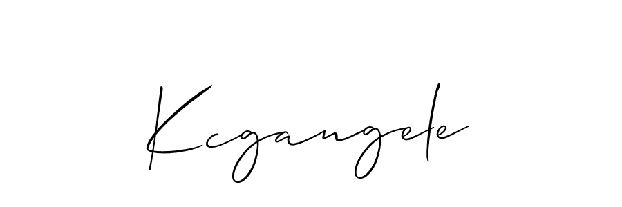 Make a beautiful signature design for name Kcgangele. Use this online signature maker to create a handwritten signature for free. Kcgangele signature style 2 images and pictures png