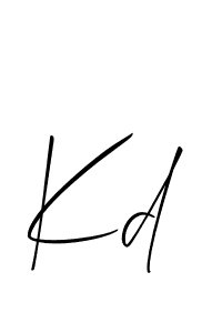 How to make Kd name signature. Use Allison_Script style for creating short signs online. This is the latest handwritten sign. Kd signature style 2 images and pictures png