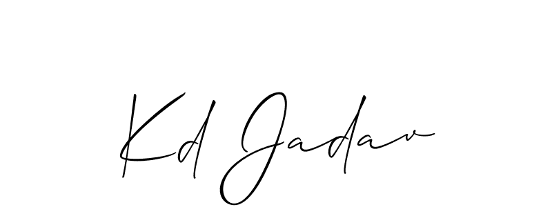 See photos of Kd Jadav official signature by Spectra . Check more albums & portfolios. Read reviews & check more about Allison_Script font. Kd Jadav signature style 2 images and pictures png