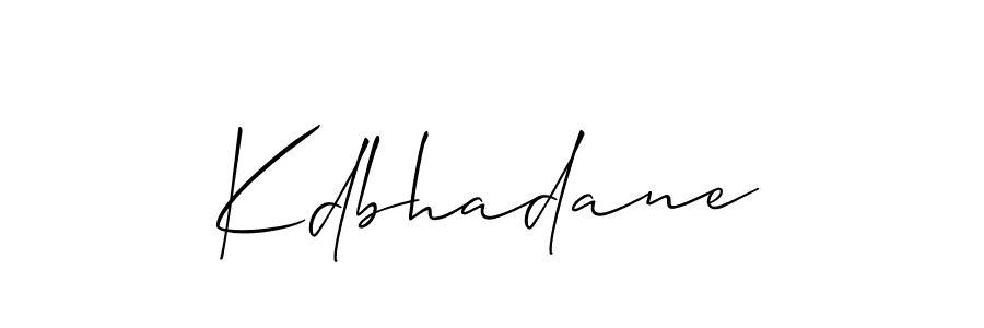 Here are the top 10 professional signature styles for the name Kdbhadane. These are the best autograph styles you can use for your name. Kdbhadane signature style 2 images and pictures png