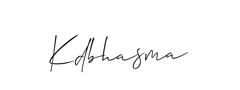 How to make Kdbhasma name signature. Use Allison_Script style for creating short signs online. This is the latest handwritten sign. Kdbhasma signature style 2 images and pictures png