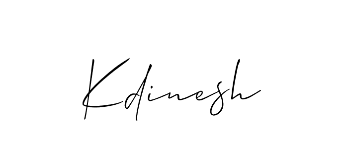 Make a short Kdinesh signature style. Manage your documents anywhere anytime using Allison_Script. Create and add eSignatures, submit forms, share and send files easily. Kdinesh signature style 2 images and pictures png