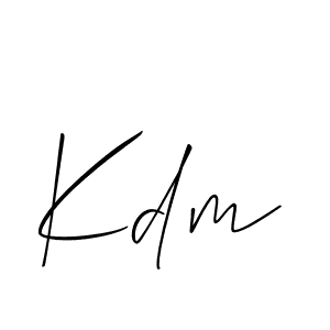 Once you've used our free online signature maker to create your best signature Allison_Script style, it's time to enjoy all of the benefits that Kdm name signing documents. Kdm signature style 2 images and pictures png