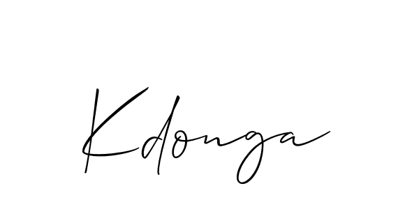 Kdonga stylish signature style. Best Handwritten Sign (Allison_Script) for my name. Handwritten Signature Collection Ideas for my name Kdonga. Kdonga signature style 2 images and pictures png