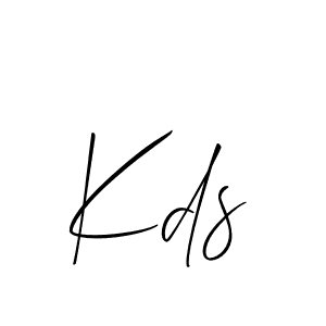 Best and Professional Signature Style for Kds. Allison_Script Best Signature Style Collection. Kds signature style 2 images and pictures png