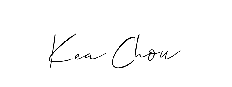 It looks lik you need a new signature style for name Kea Chou. Design unique handwritten (Allison_Script) signature with our free signature maker in just a few clicks. Kea Chou signature style 2 images and pictures png