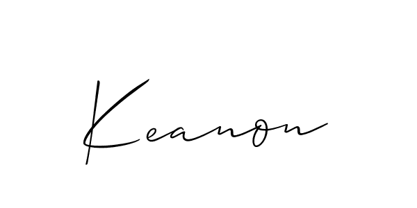 Also You can easily find your signature by using the search form. We will create Keanon name handwritten signature images for you free of cost using Allison_Script sign style. Keanon signature style 2 images and pictures png