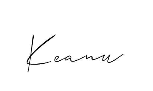 How to make Keanu name signature. Use Allison_Script style for creating short signs online. This is the latest handwritten sign. Keanu signature style 2 images and pictures png