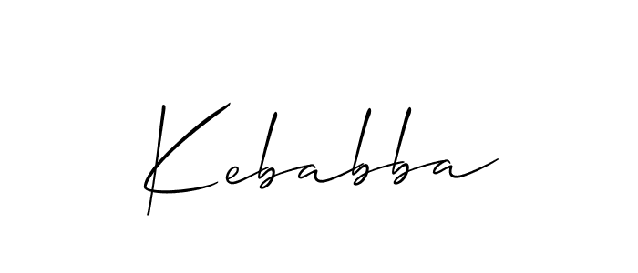 Here are the top 10 professional signature styles for the name Kebabba. These are the best autograph styles you can use for your name. Kebabba signature style 2 images and pictures png