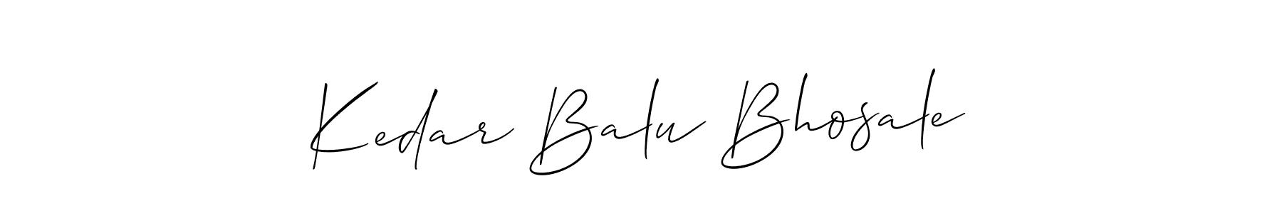 Make a beautiful signature design for name Kedar Balu Bhosale. Use this online signature maker to create a handwritten signature for free. Kedar Balu Bhosale signature style 2 images and pictures png