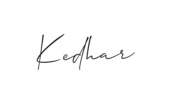 Make a beautiful signature design for name Kedhar. Use this online signature maker to create a handwritten signature for free. Kedhar signature style 2 images and pictures png