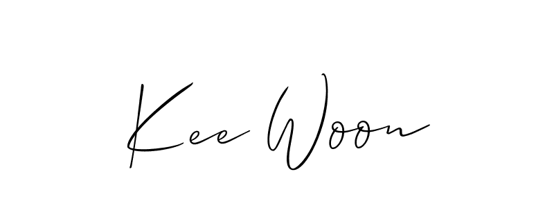 See photos of Kee Woon official signature by Spectra . Check more albums & portfolios. Read reviews & check more about Allison_Script font. Kee Woon signature style 2 images and pictures png