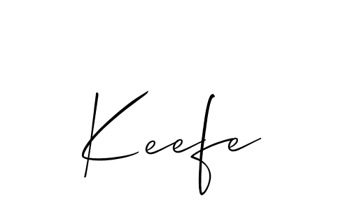 The best way (Allison_Script) to make a short signature is to pick only two or three words in your name. The name Keefe include a total of six letters. For converting this name. Keefe signature style 2 images and pictures png