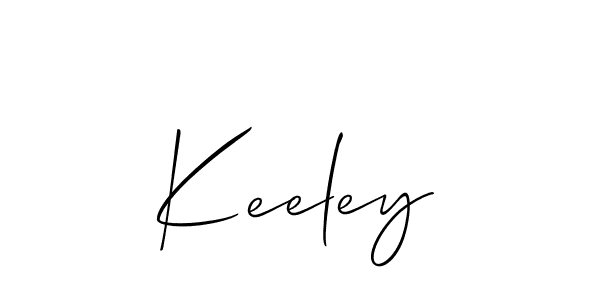 Also we have Keeley name is the best signature style. Create professional handwritten signature collection using Allison_Script autograph style. Keeley signature style 2 images and pictures png