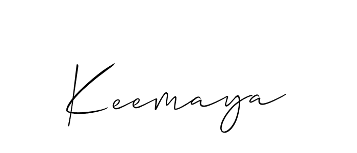 You should practise on your own different ways (Allison_Script) to write your name (Keemaya) in signature. don't let someone else do it for you. Keemaya signature style 2 images and pictures png