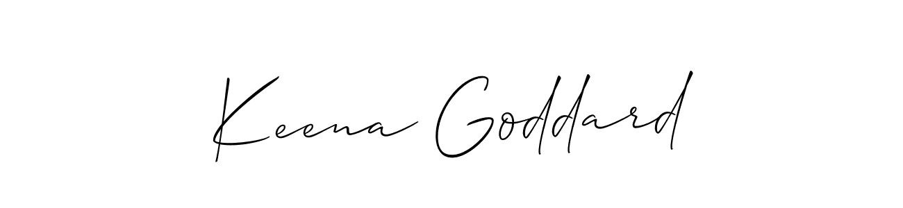 Here are the top 10 professional signature styles for the name Keena Goddard. These are the best autograph styles you can use for your name. Keena Goddard signature style 2 images and pictures png