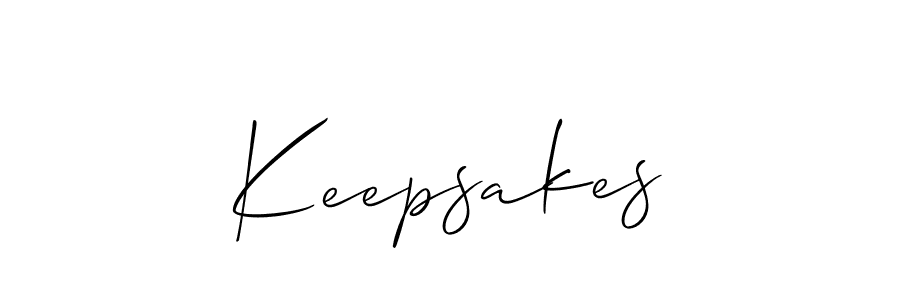 Also You can easily find your signature by using the search form. We will create Keepsakes name handwritten signature images for you free of cost using Allison_Script sign style. Keepsakes signature style 2 images and pictures png