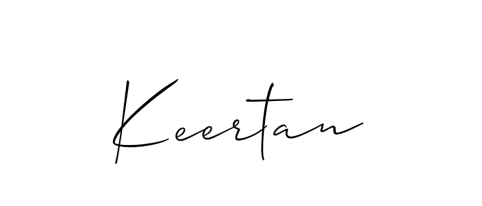 Allison_Script is a professional signature style that is perfect for those who want to add a touch of class to their signature. It is also a great choice for those who want to make their signature more unique. Get Keertan name to fancy signature for free. Keertan signature style 2 images and pictures png