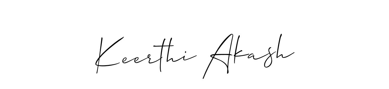 The best way (Allison_Script) to make a short signature is to pick only two or three words in your name. The name Keerthi Akash include a total of six letters. For converting this name. Keerthi Akash signature style 2 images and pictures png
