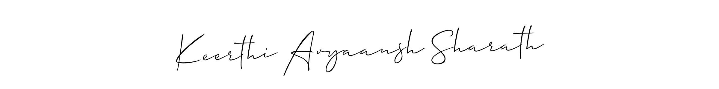 Best and Professional Signature Style for Keerthi Avyaansh Sharath. Allison_Script Best Signature Style Collection. Keerthi Avyaansh Sharath signature style 2 images and pictures png