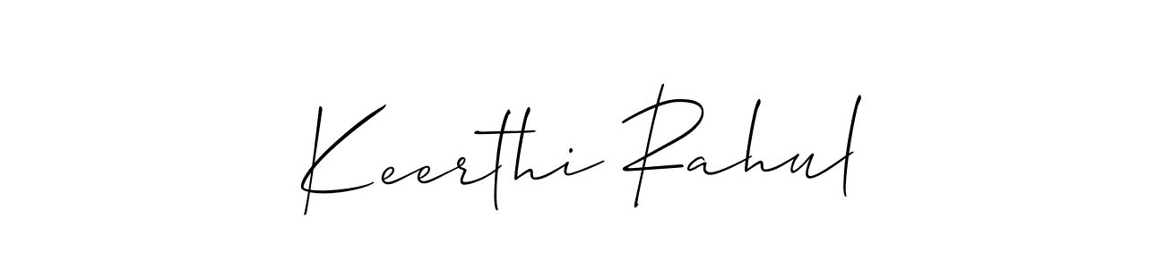 Make a beautiful signature design for name Keerthi Rahul. Use this online signature maker to create a handwritten signature for free. Keerthi Rahul signature style 2 images and pictures png