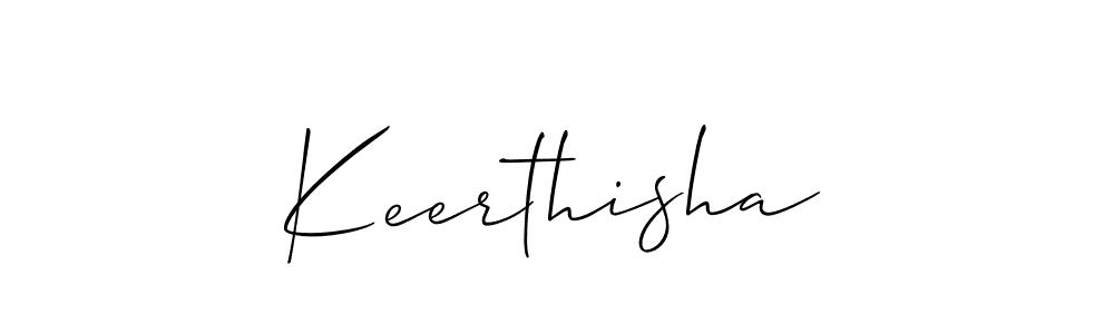 It looks lik you need a new signature style for name Keerthisha. Design unique handwritten (Allison_Script) signature with our free signature maker in just a few clicks. Keerthisha signature style 2 images and pictures png
