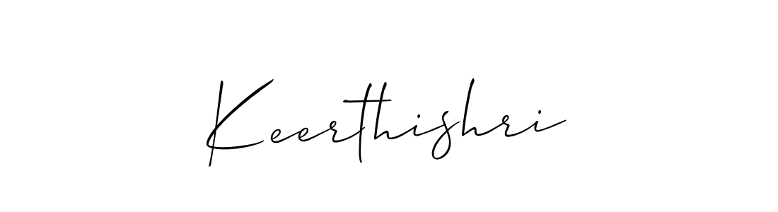 Make a short Keerthishri signature style. Manage your documents anywhere anytime using Allison_Script. Create and add eSignatures, submit forms, share and send files easily. Keerthishri signature style 2 images and pictures png