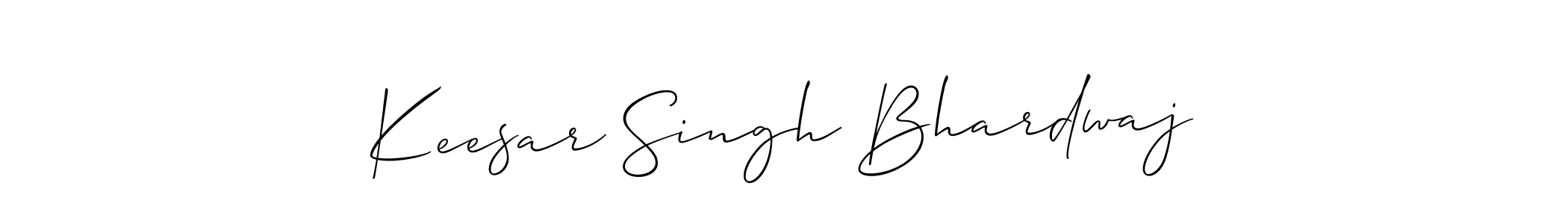 Also we have Keesar Singh Bhardwaj name is the best signature style. Create professional handwritten signature collection using Allison_Script autograph style. Keesar Singh Bhardwaj signature style 2 images and pictures png