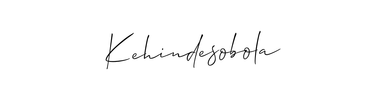 Allison_Script is a professional signature style that is perfect for those who want to add a touch of class to their signature. It is also a great choice for those who want to make their signature more unique. Get Kehindesobola name to fancy signature for free. Kehindesobola signature style 2 images and pictures png