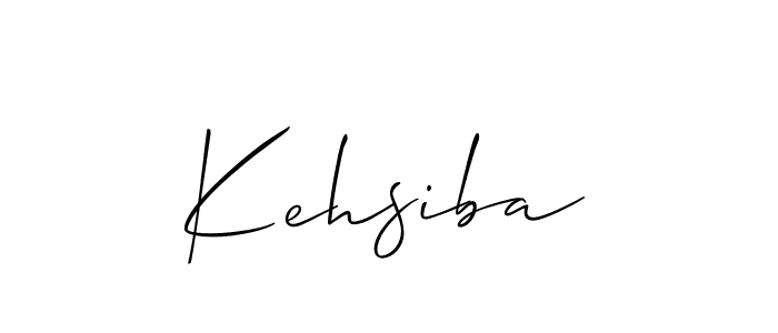 How to Draw Kehsiba signature style? Allison_Script is a latest design signature styles for name Kehsiba. Kehsiba signature style 2 images and pictures png