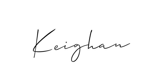 The best way (Allison_Script) to make a short signature is to pick only two or three words in your name. The name Keighan include a total of six letters. For converting this name. Keighan signature style 2 images and pictures png