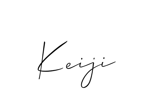 Use a signature maker to create a handwritten signature online. With this signature software, you can design (Allison_Script) your own signature for name Keiji. Keiji signature style 2 images and pictures png