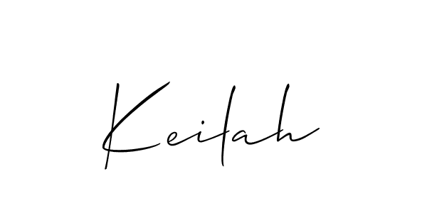 Best and Professional Signature Style for Keilah. Allison_Script Best Signature Style Collection. Keilah signature style 2 images and pictures png