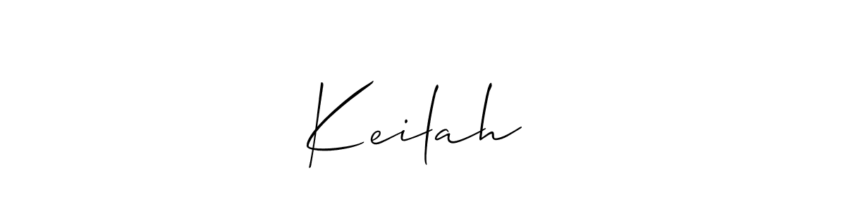 Allison_Script is a professional signature style that is perfect for those who want to add a touch of class to their signature. It is also a great choice for those who want to make their signature more unique. Get Keilah❤️ name to fancy signature for free. Keilah❤️ signature style 2 images and pictures png