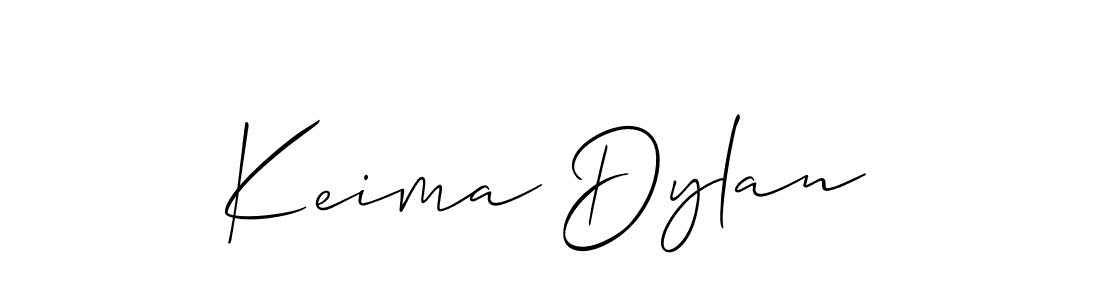 Also we have Keima Dylan name is the best signature style. Create professional handwritten signature collection using Allison_Script autograph style. Keima Dylan signature style 2 images and pictures png