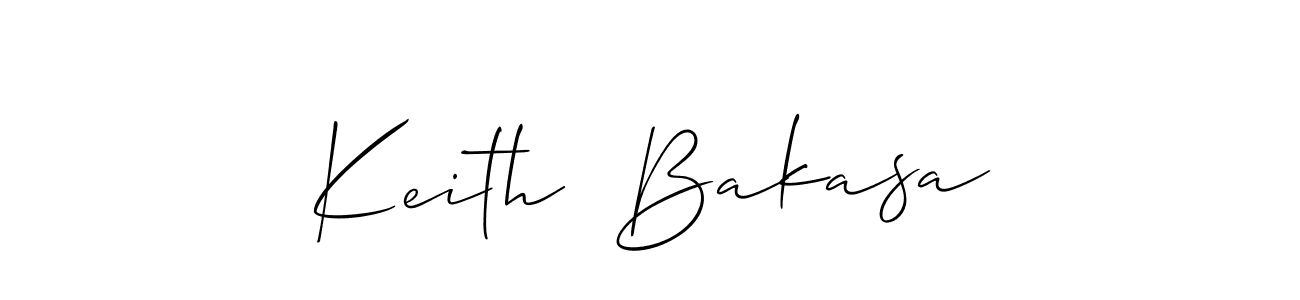Make a beautiful signature design for name Keith  Bakasa. Use this online signature maker to create a handwritten signature for free. Keith  Bakasa signature style 2 images and pictures png