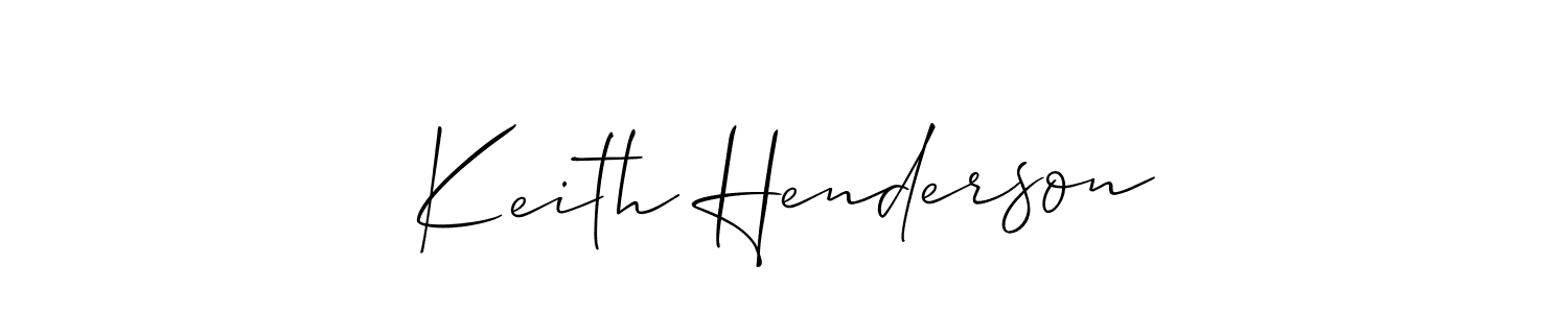 Design your own signature with our free online signature maker. With this signature software, you can create a handwritten (Allison_Script) signature for name Keith Henderson. Keith Henderson signature style 2 images and pictures png