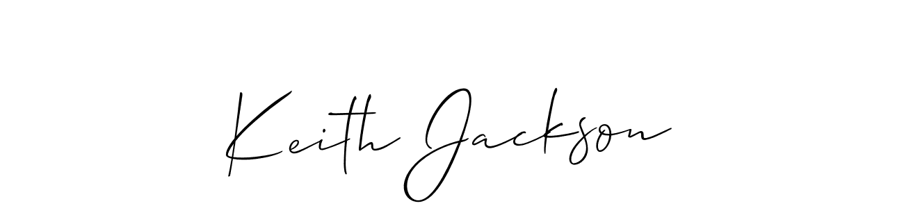 Also You can easily find your signature by using the search form. We will create Keith Jackson name handwritten signature images for you free of cost using Allison_Script sign style. Keith Jackson signature style 2 images and pictures png