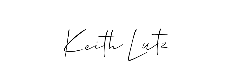 Use a signature maker to create a handwritten signature online. With this signature software, you can design (Allison_Script) your own signature for name Keith Lutz. Keith Lutz signature style 2 images and pictures png