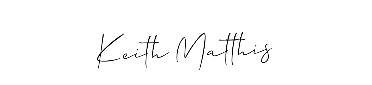 Keith Matthis stylish signature style. Best Handwritten Sign (Allison_Script) for my name. Handwritten Signature Collection Ideas for my name Keith Matthis. Keith Matthis signature style 2 images and pictures png