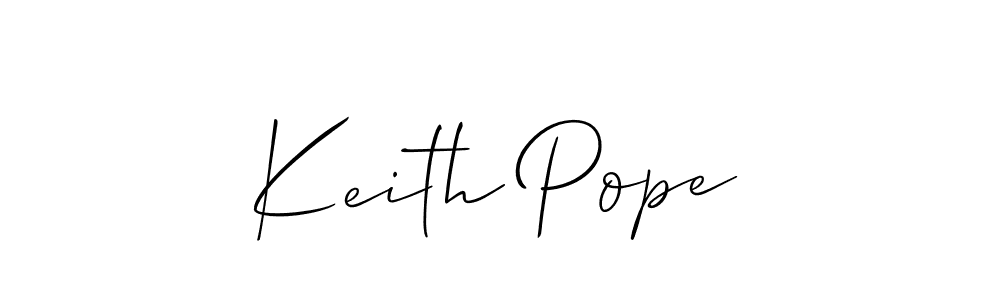 Make a beautiful signature design for name Keith Pope. Use this online signature maker to create a handwritten signature for free. Keith Pope signature style 2 images and pictures png