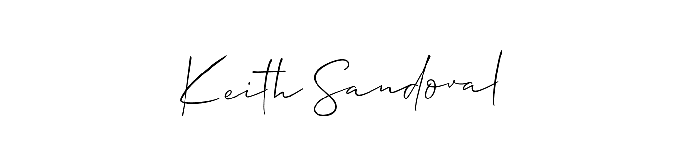This is the best signature style for the Keith Sandoval name. Also you like these signature font (Allison_Script). Mix name signature. Keith Sandoval signature style 2 images and pictures png