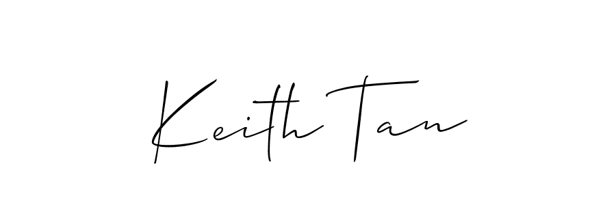Keith Tan stylish signature style. Best Handwritten Sign (Allison_Script) for my name. Handwritten Signature Collection Ideas for my name Keith Tan. Keith Tan signature style 2 images and pictures png