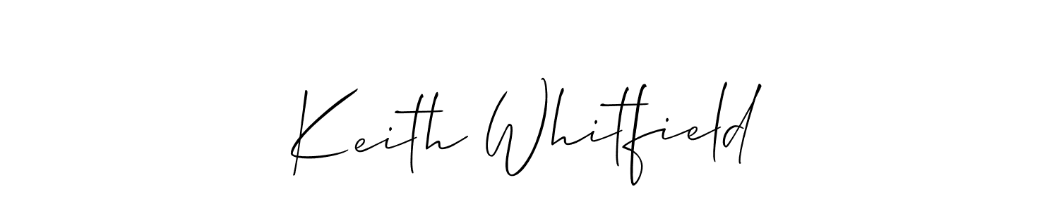 Also You can easily find your signature by using the search form. We will create Keith Whitfield name handwritten signature images for you free of cost using Allison_Script sign style. Keith Whitfield signature style 2 images and pictures png