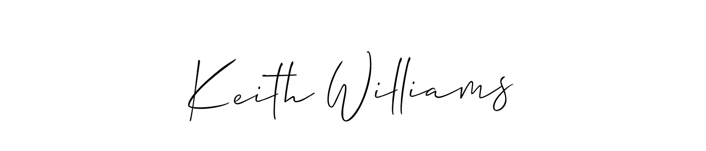 How to Draw Keith Williams signature style? Allison_Script is a latest design signature styles for name Keith Williams. Keith Williams signature style 2 images and pictures png