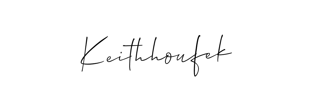 Allison_Script is a professional signature style that is perfect for those who want to add a touch of class to their signature. It is also a great choice for those who want to make their signature more unique. Get Keithhoufek name to fancy signature for free. Keithhoufek signature style 2 images and pictures png