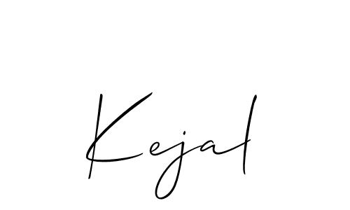 Also we have Kejal name is the best signature style. Create professional handwritten signature collection using Allison_Script autograph style. Kejal signature style 2 images and pictures png